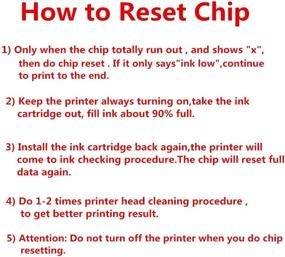 img 1 attached to Efficient Replacement: F-INK Empty Refillable Ink Cartridge for Brother LC201 LC203 LC203XL, Compatible with Brother MFC-J4320DW J4420DW J4620DW J5520DW J5620DW J5720DW Printers