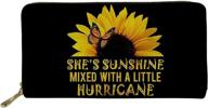 hugs idea sunflower around wallet women's handbags & wallets logo