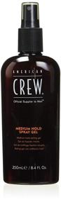 img 3 attached to AMERICAN CREW 8.45 жидких унций средней фиксации спрей-гель.