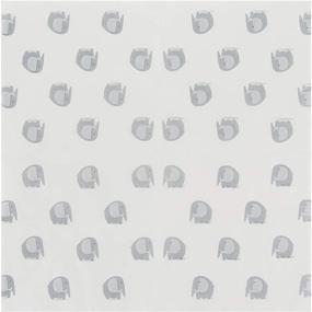 img 1 attached to 🐘 Adorable Elephant-themed Paper Napkins for Unforgettable Baby Shower Party (6.5 x 6.5 Inches, 150 Count)