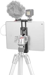 img 4 attached to 📱 Versatile SmallRig Metal Holder for iPad Tripod Mount Adapter: Secure iPad Mini Air Pro Surface Pro (7.9” to 12.9”) with 2 Cold Shoe, 1/4" Screw, and Acra Swiss Standard Plate – Universal Tablet Clamp