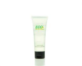 img 3 attached to Bulk 200 Count of ECO Amenities Clear, Green Tea Hotel Body Wash Travel Size 1.1oz - 220 Ounce