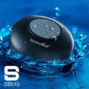 img 2 attached to 🔊 SoundBot SB510 HD Waterproof Bluetooth Speaker: Mini Wireless Shower Speaker with Handsfree Speakerphone & Built-in Mic