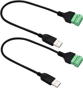 img 1 attached to 🔌 ZdyCGTime Connector Terminals Pluggable Cable (30CM): Efficient & Versatile Connectivity Solution