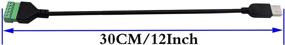 img 3 attached to 🔌 ZdyCGTime Connector Terminals Pluggable Cable (30CM): Efficient & Versatile Connectivity Solution