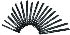 img 4 attached to Versatile JCB Tools 18 Piece Jigsaw Blades for Wood, Metal, Laminate & Plastic Cutting - Compatible with Multiple Brands, Includes Storage Case