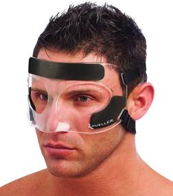 img 4 attached to 👤 Clear Mueller Face Guard, Impact Protection for Nose and Face, One Size Fits Most