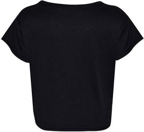 img 1 attached to Loxdonz Girls Basic Sleeve T Shirt Sports & Fitness and Other Sports
