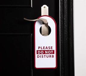 img 2 attached to 🚫 12 Pack of "Do Not Disturb Signs