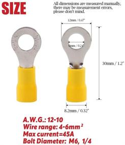 img 3 attached to 🔌 Hilitchi Insulated Electrical Connectors for Industrial Use