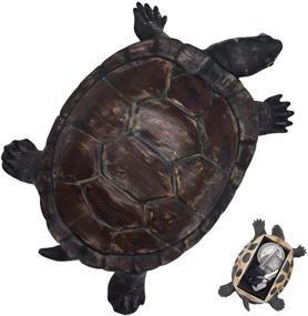 img 4 attached to Turtle Garden Decoration Outdoor 3 8×5 7×1 6