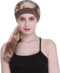 img 3 attached to FocusCare Turbans Alopecia Patients Headwear Outdoor Recreation for Hiking & Outdoor Recreation Clothing