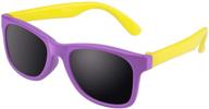 polarized soft rubber sunglasses for kids and children age 3-6 - cgid k25 logo