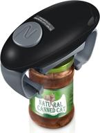 🔌 electric can opener and automatic jar opener for arthritis sufferers, seniors, and weak hands: strong tough kitchen gadget with bottle opener logo