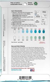 img 3 attached to Chlorine Test Strips - 0-5ppm - Pack of 30