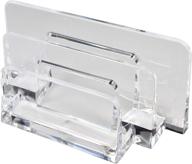 📁 com.top acrylic letter sorter - clear organizer for paper, mail, envelopes - office supplies and desk accessories логотип