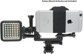 img 2 attached to Action Mount Wearable LED Light Setup With Dual Mount