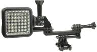 action mount wearable led light setup with dual mount logo