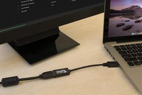 img 3 attached to 🔌 Высококачественный пассивный адаптер DisplayPort от Plugable на HDMI - Полная совместимость с системами Windows и Linux - потрясающая поддержка дисплеев 4K UHD 3840x2160@30Гц