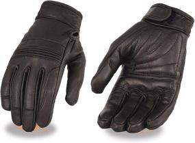 img 2 attached to 🧤 High-End Leather Riding Gloves for Women with Gel Palm and Flexible Knuckles