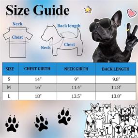 img 3 attached to 🐾 Stay Cool this Summer with the 9 Piece Printed Pet Shirt for Small Medium Dogs and Cats