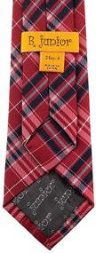 img 1 attached to 👔 Retreez Classic Checkered Pre-Tied Boys' Necktie made with Stylish Microfiber