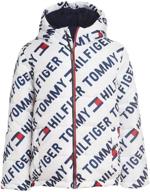 boys' tommy hilfiger bright medium jacket - jackets & coats for boys' clothing logo