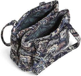 img 2 attached to 👜 Stylish & Sustainable: Vera Bradley Multi Compartment Shoulder Camo Women's Handbags & Wallets in Satchels - Crafted from Recycled Materials