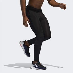 img 1 attached to 🏃 adidas Men's Running 3/4 Tights: Own the Run