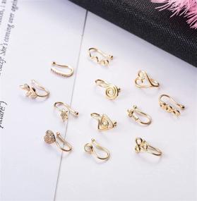 img 2 attached to REVOLIA 12Pcs Rings Women Piercing Women's Jewelry