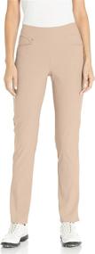 img 3 attached to Streamlined Control: PGA TOUR Women's Pull-on Golf Pant with Tummy Control