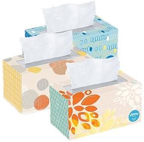 img 3 attached to 🧻 Бумажные салфетки Kleenex - 2-слойные, 230 штук (упаковка из 3 штук) - Всего 690 штук.