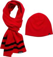 hurley mens winter hat set outdoor recreation and climbing logo