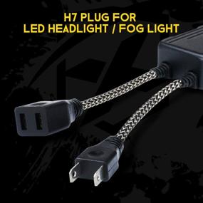 img 2 attached to 🔌 Комплект Xprite H7 LED фары с антиперебоем Canbus: Резисторный декодер для преобразования