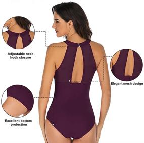 img 2 attached to Cromi Women's Slimming Swimsuits: Swimwear & Cover Ups for Swimming