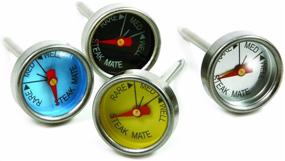 img 4 attached to Norpro Mini Steak Thermometers Set