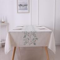 benedeco tablecloths rectangle dust proof embroidery логотип