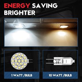 img 2 attached to 💡 VehiCode Landscape LED Bulbs - Daylight Equivalent Replacement