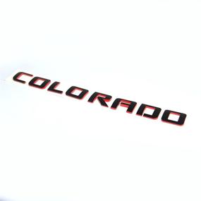 img 2 attached to Colorado Nameplate Emblem Original Redline