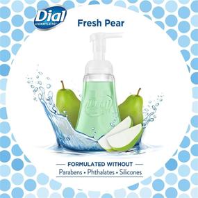 img 2 attached to 🍐 Dial Complete Antibacterial Foaming Hand Soap, Fresh Pear Scent, 7.5 fl oz (Pack of 8)