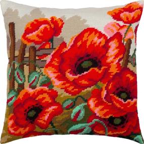 img 2 attached to Poppies Needlepoint Inches Tapestry European