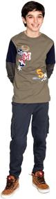 img 1 attached to Stylish and Functional: French Toast Little Cargo Jogger Boys' Clothing and Pants