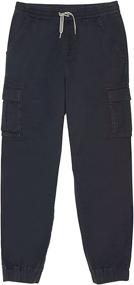 img 3 attached to Stylish and Functional: French Toast Little Cargo Jogger Boys' Clothing and Pants