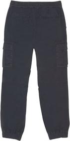 img 2 attached to Stylish and Functional: French Toast Little Cargo Jogger Boys' Clothing and Pants