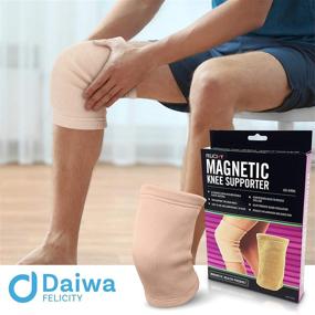 img 3 attached to 💪 Daiwa Felicity Knee Compression Sleeve: Effective Support for Arthritis, Joint Pain, and Injury Recovery - for Men and Women"