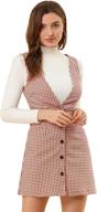 stylish allegra valentines houndstooth overalls: women's jumpsuits, rompers & more! logo