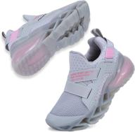 👟 athletic running shoes for girls - breathable, comfortable, non-slip logo