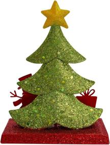 img 2 attached to 🎄 Kurt Adler 7.5-Inch Christmas Tree Stocking Holder for Festive Decor
