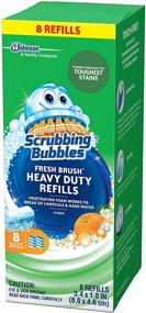 img 3 attached to Scrubbing Bubbles Fresh Brush Refill Household Supplies and Cleaning Tools