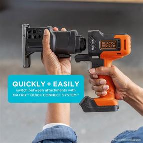 img 2 attached to 🔧 Enhanced Cordless Drill Attachment: BLACK+DECKER Matrix Jig Saw (BDCMTJS)